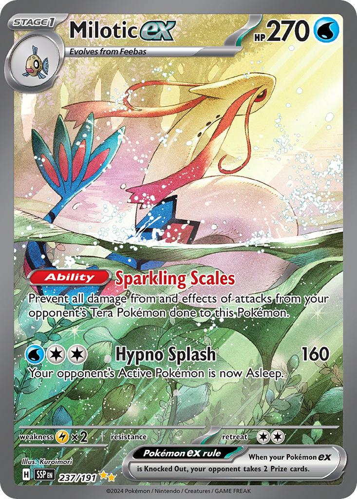 Milotic ex - 237/191 - SV: Surging Sparks (SSP)