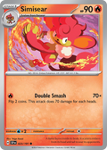 Simisear- 023/191 - Surging Sparks (Reverse Holo)