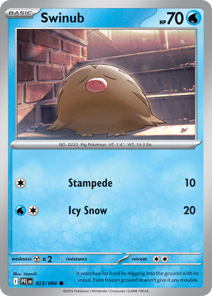 Swinub- 023/094 - Phantasmal Flames