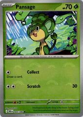 Pansage - 004/086 - SV: Black Bolt (BLK) (Poke Ball Pattern)