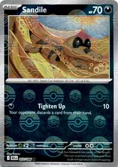 Sandile - 057/086 - SV: Black Bolt (BLK) (Poke Ball Pattern)