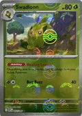 Swadloon - 002/086 - SV: White Flare (WHT) (Poke Ball Pattern)