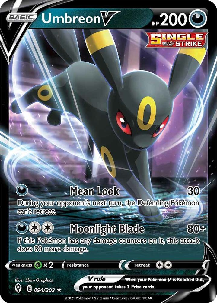 Umbreon V - 094/203 - Evolving Skies (SWSH07)