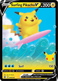 Surfing Pikachu V - 008/025 - Celebrations (CLB)