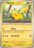 Pikachu - 025/165 -SV: Scarlet & Violet 151 (MEW)