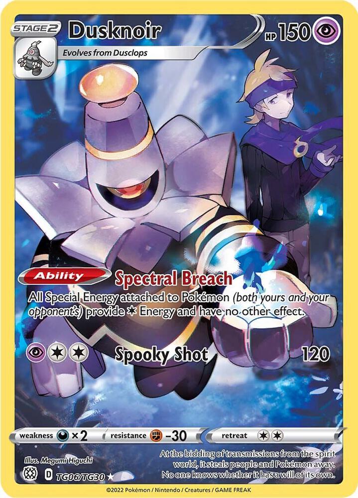 Dusknoir - TG06/TG30 - Brilliant Stars Trainer Gallery