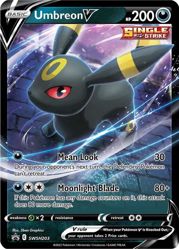 Umbreon V - 203/107 - SWSH Black Star Promos (swshp)