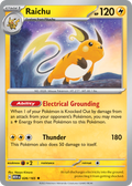 Raichu - 026/165 -SV: Scarlet & Violet 151 (MEW) (Reverse Holo)