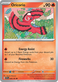 Oricorio - 026/191 - Surging Sparks (Reverse Holo)