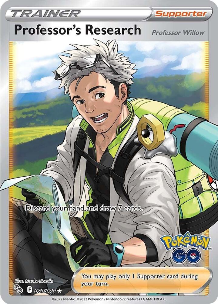 Professor's Research - 078/078 - Pokemon GO (PGO)