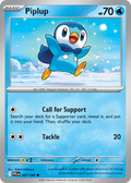 Piplup - 027/094 - Phantasmal Flames (Reverse Holo)