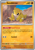 Sandshrew - 027/165 -SV: Scarlet & Violet 151 (MEW)