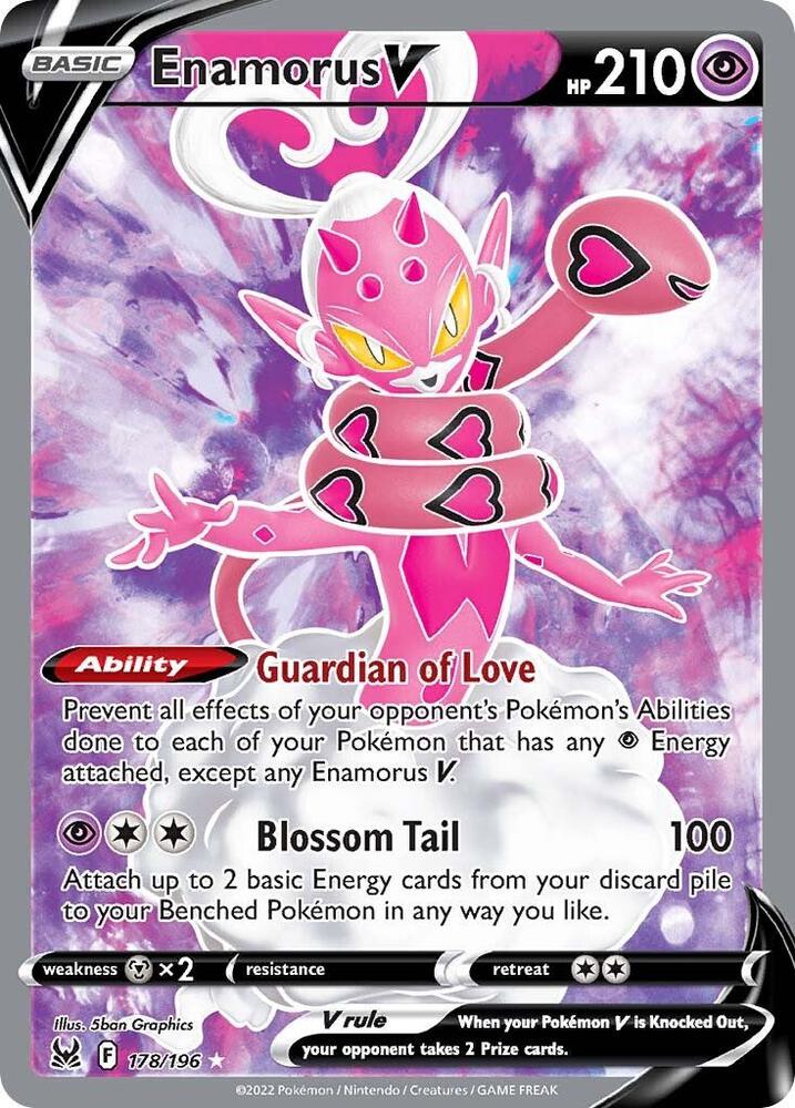 Enamorus V - 178/196 - Lost Origin