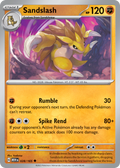 Sandslash - 028/165 -SV: Scarlet & Violet 151 (MEW)