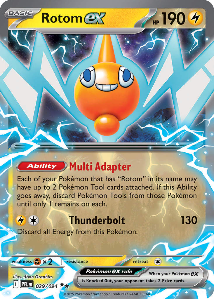 Rotom ex - 029/094 - Phantasmal Flames (PFL)