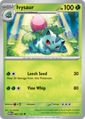 Ivysaur - 002/165 -SV: Scarlet & Violet 151 (MEW) (Reverse Holo)