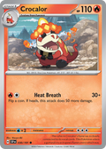 Crocalor- 030/191 - Surging Sparks (Reverse Holo)