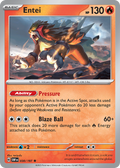Entei - 030/197 - Obsidian Flames (Reverse Holo)