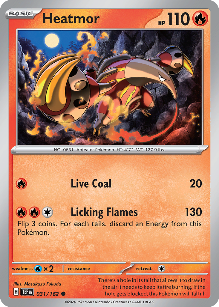 Heatmor - 031/162 - Temporal Forces (Reverse Holo)