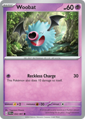 Woobat - 032/091 - Paldean Fates (Reverse Holo)