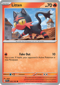 Litten - 032/162 - Temporal Forces (Reverse Holo)