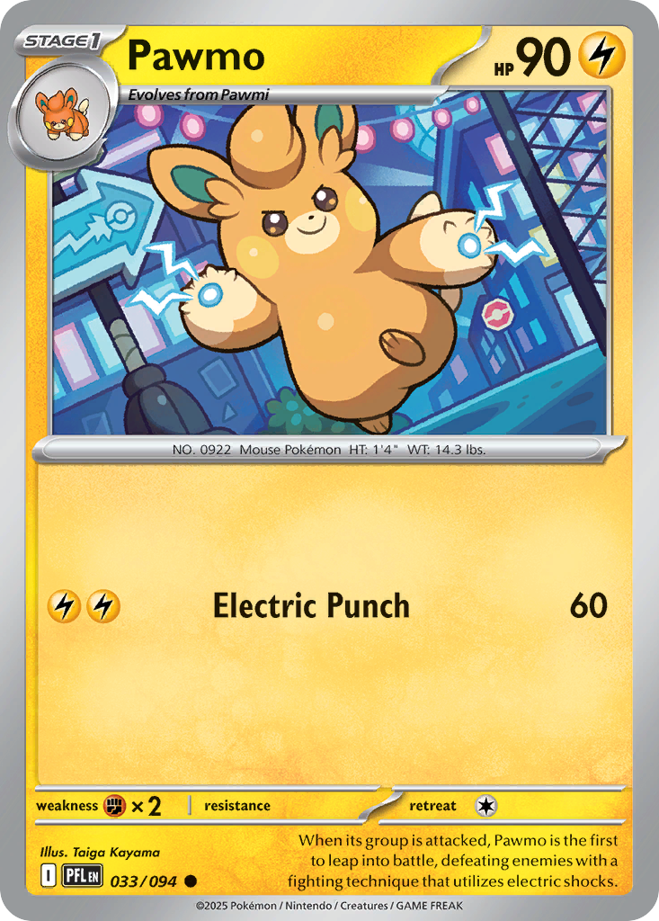 Pawmo- 033/094 - Phantasmal Flames