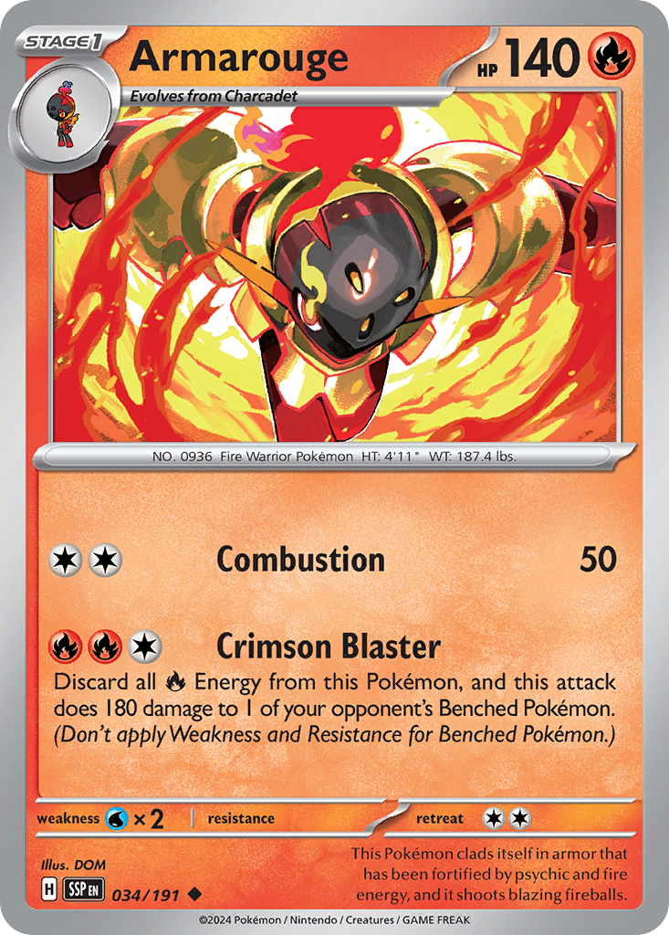 Armarouge- 034/191 - Surging Sparks