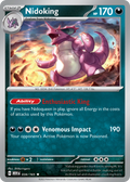 Nidoking - 034/165 -SV: Scarlet & Violet 151 (MEW) (Reverse Holo)