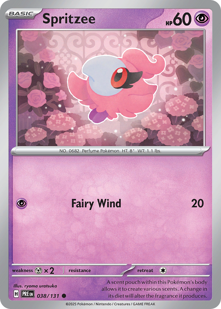 Spritzee- 038/131 - Prismatic Evolutions