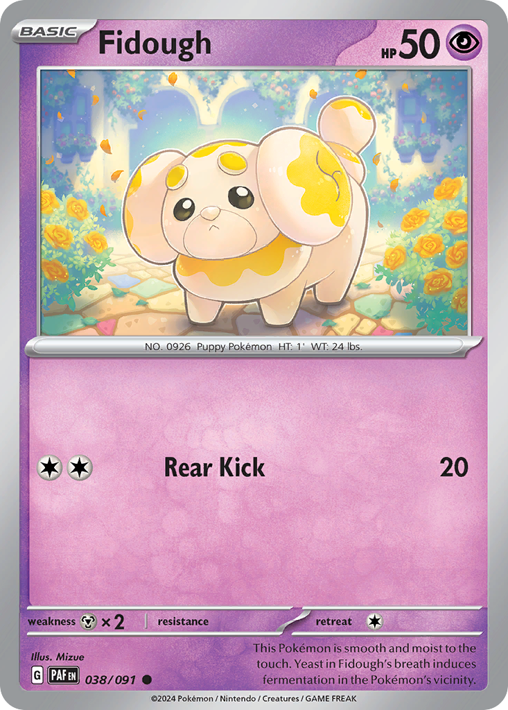 Fidough - 038/091 - Paldean Fates