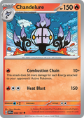 Chandelure - 038/197 - Obsidian Flames (Reverse Holo)
