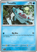 Totodile - 039/162 - Temporal Forces (Reverse Holo)