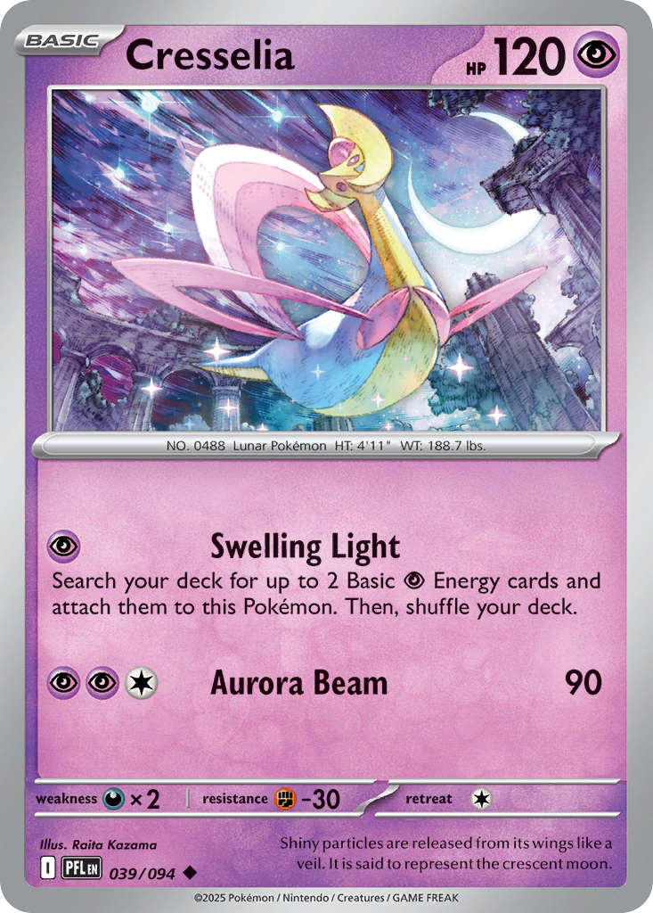 Cresselia- 039/094 - Phantasmal Flames