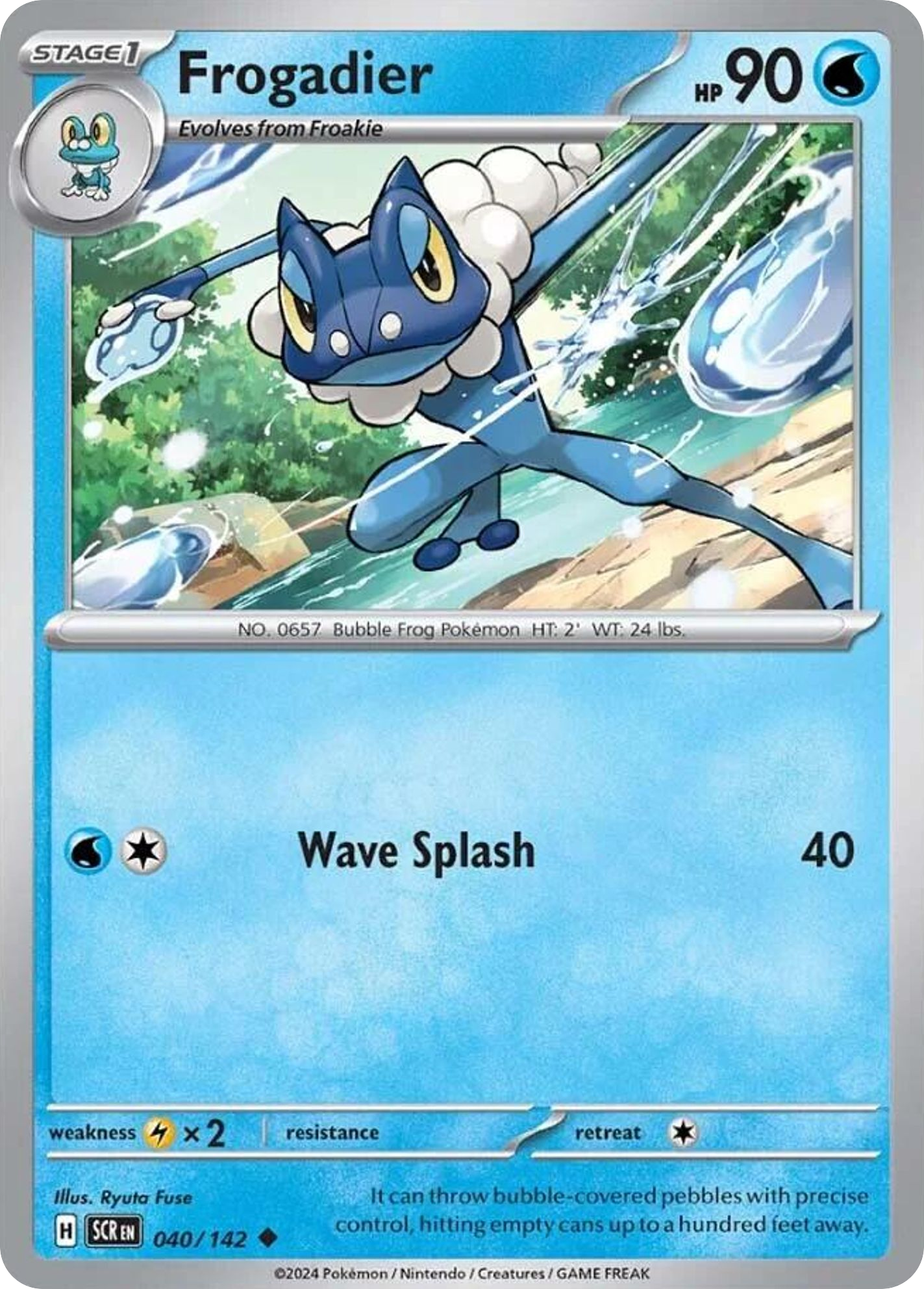 Frogadier- 040/142 - Stellar Crown