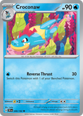 Croconaw - 040/162 - Temporal Forces (Reverse Holo)