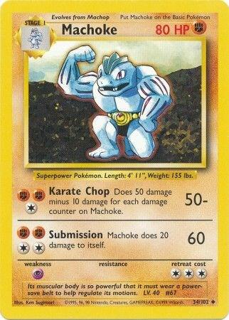 Machoke - 034/102 - Base Set (base1)