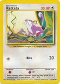 Rattata - 061/102 - Base Set (base1) (Moderately Played)
