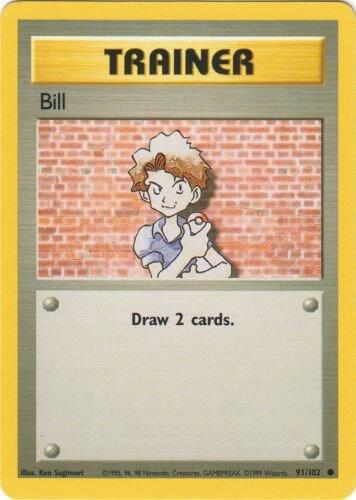 Bill - 091/102 - Base Set (base1)