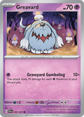 Greavard - 042/091 - Paldean Fates (Reverse Holo)