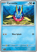 Carvanha - 042/162 - Temporal Forces (Reverse Holo)