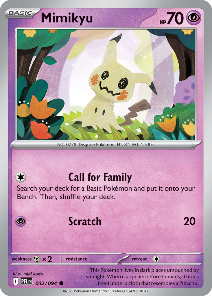 Mimikyu- 042/094 - Phantasmal Flames