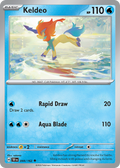 Keldeo - 044/162 - Temporal Forces (Reverse Holo)