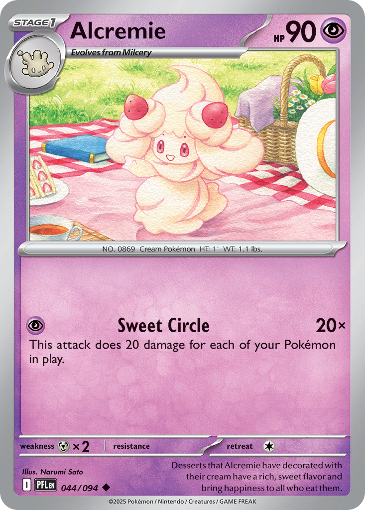 Alcremie- 044/094 - Phantasmal Flames