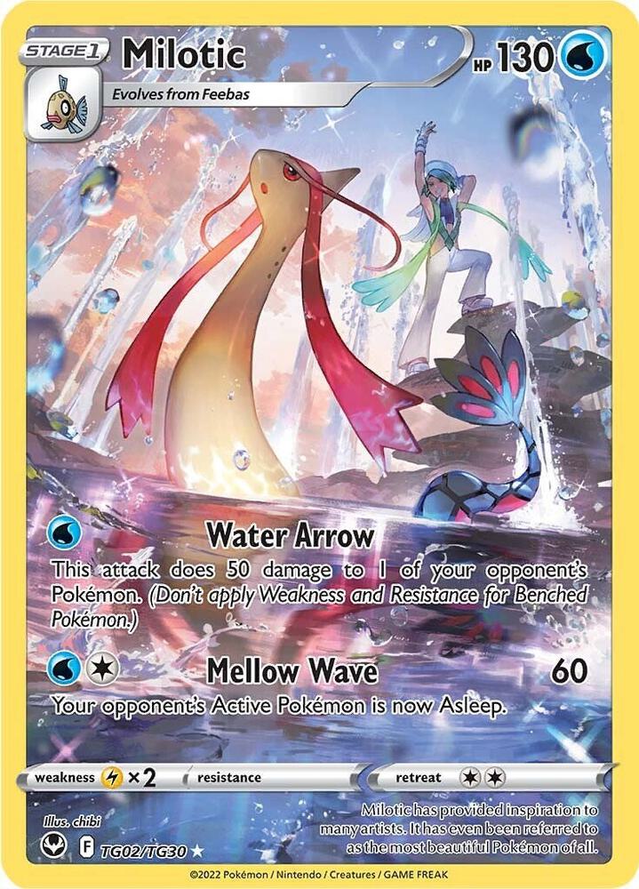 Milotic - 002/030 - Silver Tempest Trainer Gallery (swsh12tg)