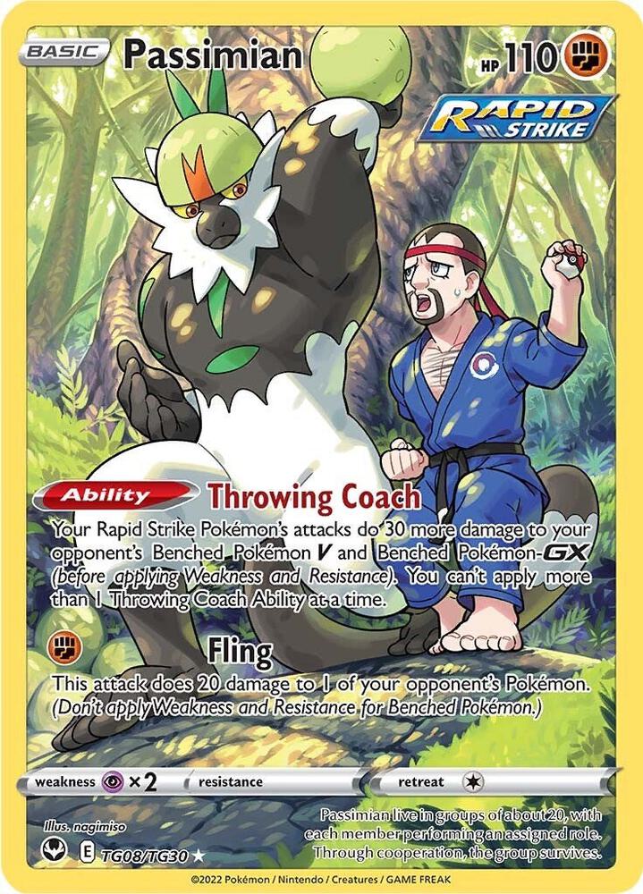 Passimian - 008/030 - Silver Tempest Trainer Gallery (swsh12tg)