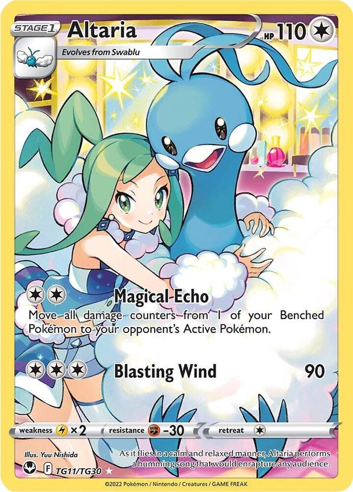 Altaria - TG11/TG30 - Silver Tempest Trainer Gallery