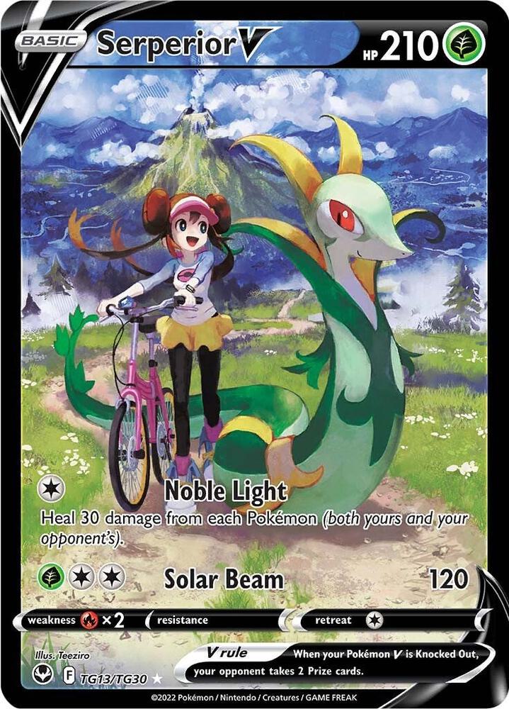Serperior V - 013/030 - Silver Tempest Trainer Gallery (swsh12tg)