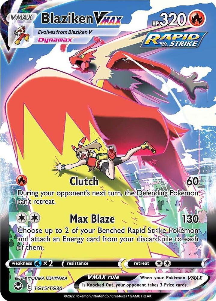 Blaziken VMAX - SWSH12: Silver Tempest Trainer Gallery (SWSH12: TG15)