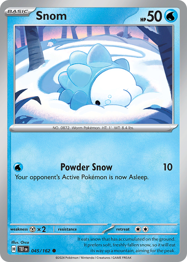 Snom - 045/162 - Temporal Forces (Reverse Holo)