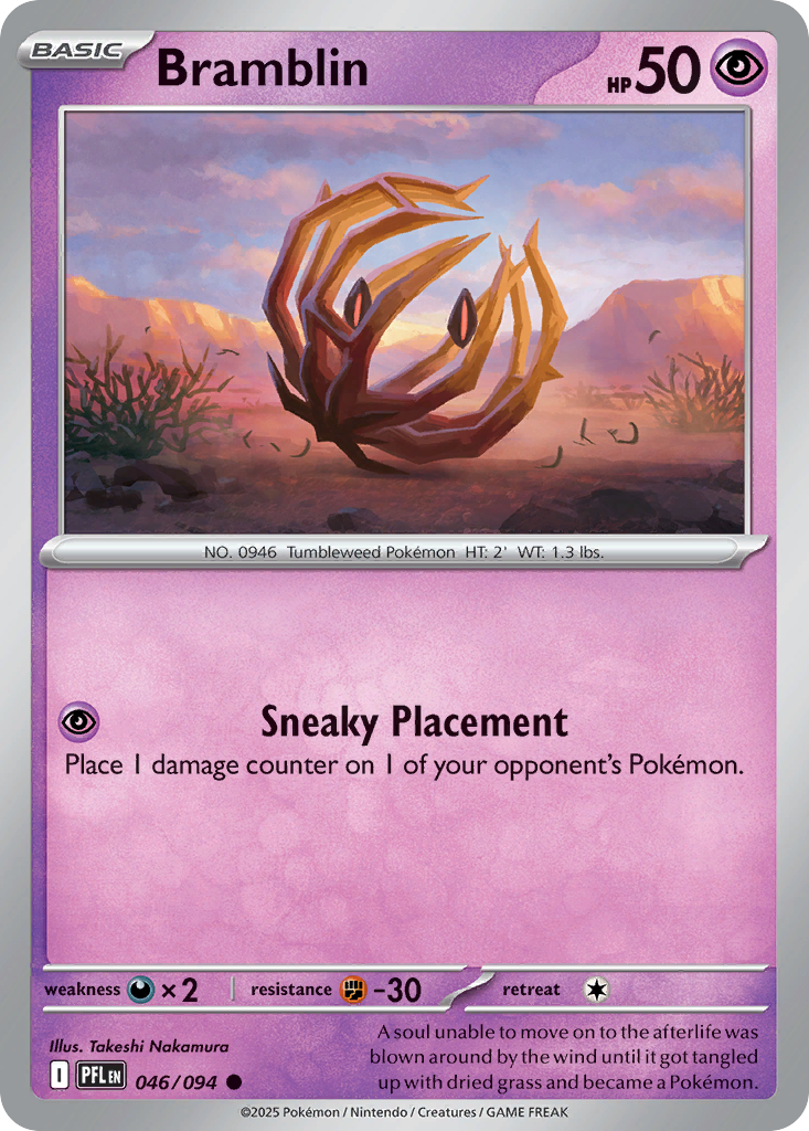 Bramblin- 046/094 - Phantasmal Flames (Reverse Holo)